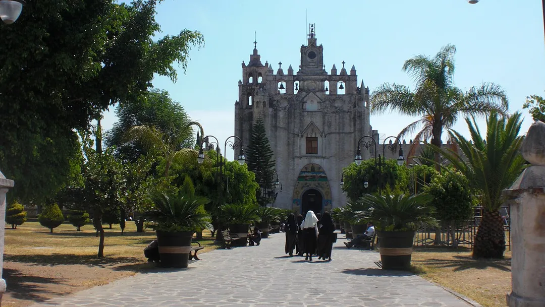 Ex-Covento de San Mateo Apostol en Atlatlahucan Morelos Mexico