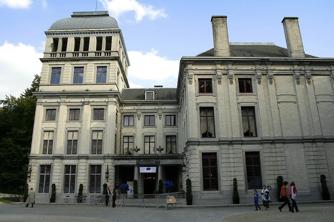 Auderghem/Oudergem   (Belgium), the Val Duchesse « priory » .