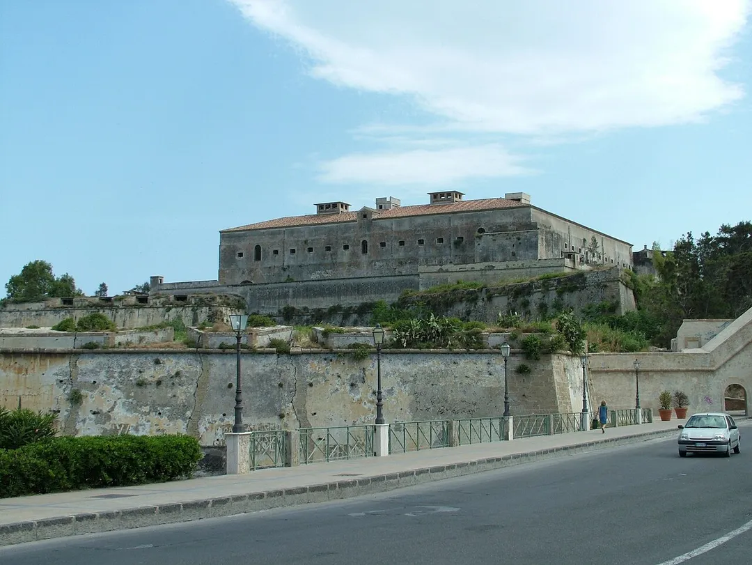 Augusta, Sizilien, Italien, Das Kastell