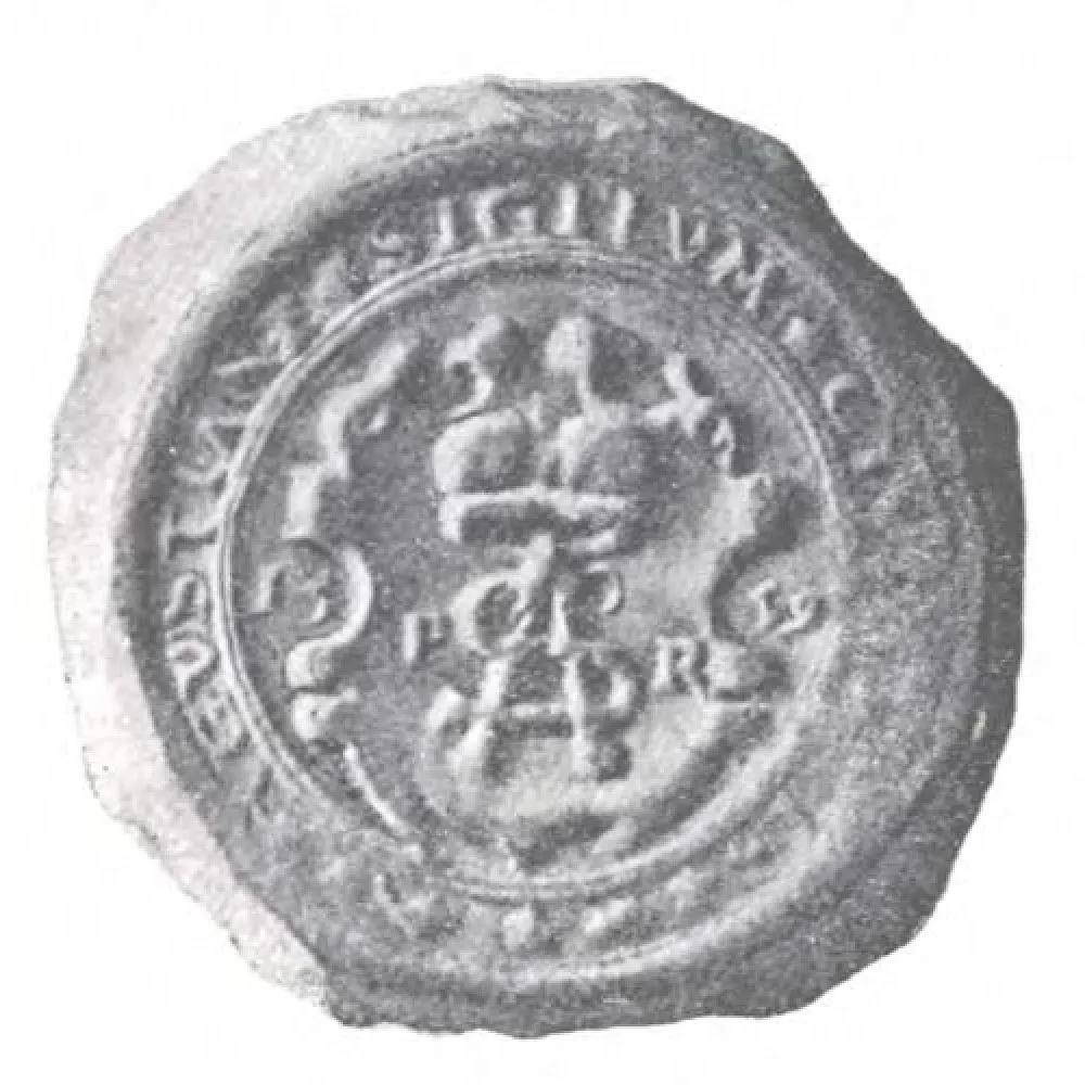 Seal of Augustów (Poland).
