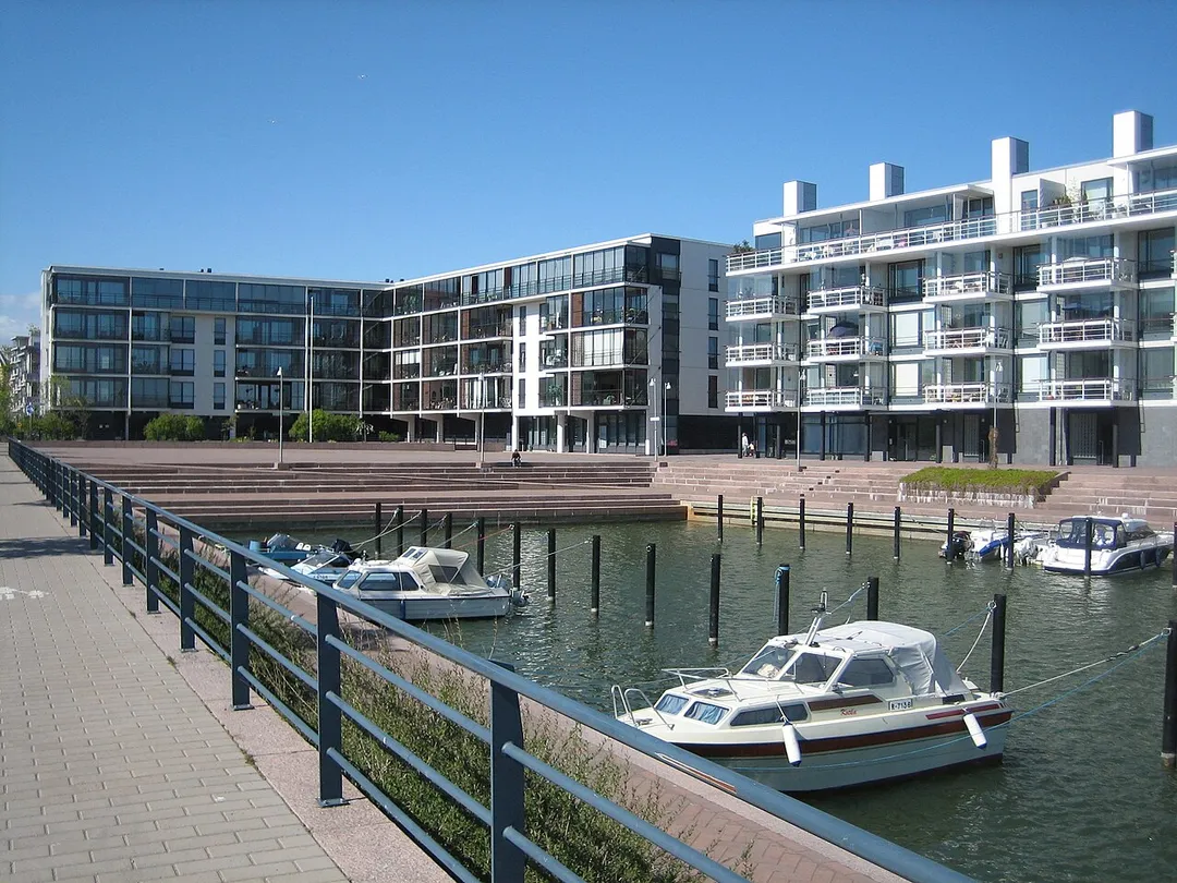 Aurinkolahti residential area in Helsinki, Finland