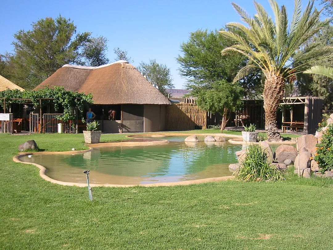 This was the pool at the Norotshama River Resort. Good there was one because it was 43 degrees out there. The river resort is some fifty kilometres northwest of the village of Noordoewer on the farm Aussenkehr.