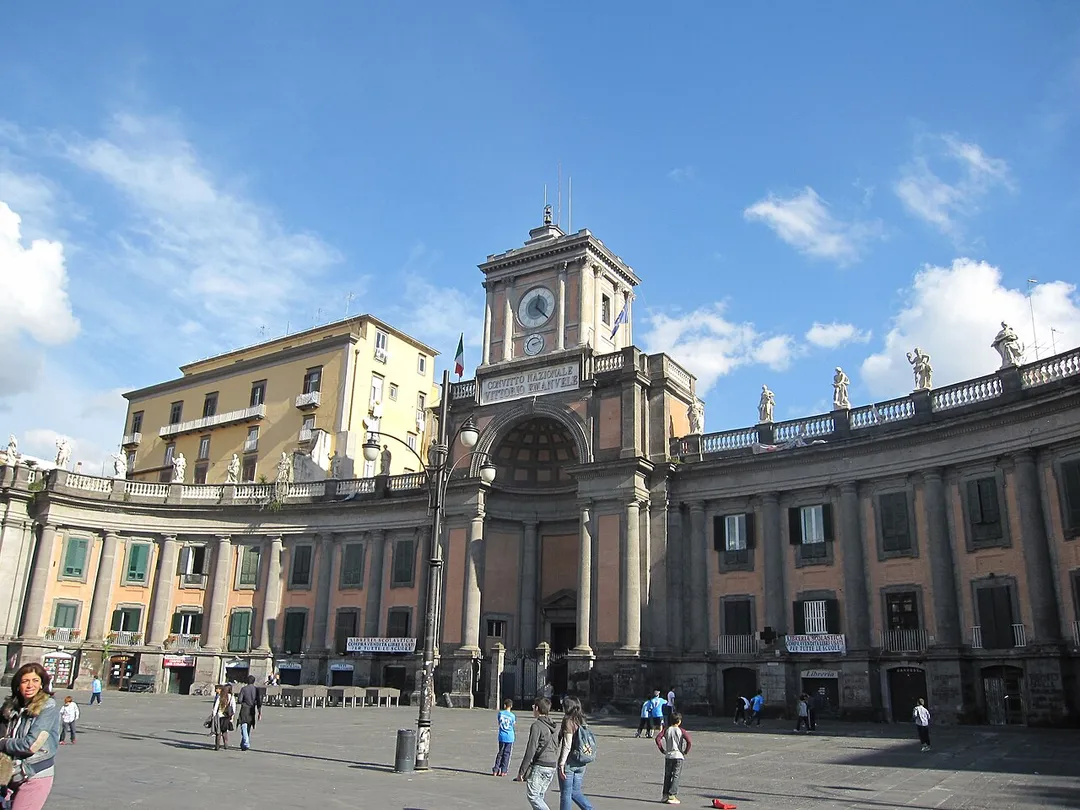 Il Foro Carlino di Luigi Vanvitelli, Napoli.
