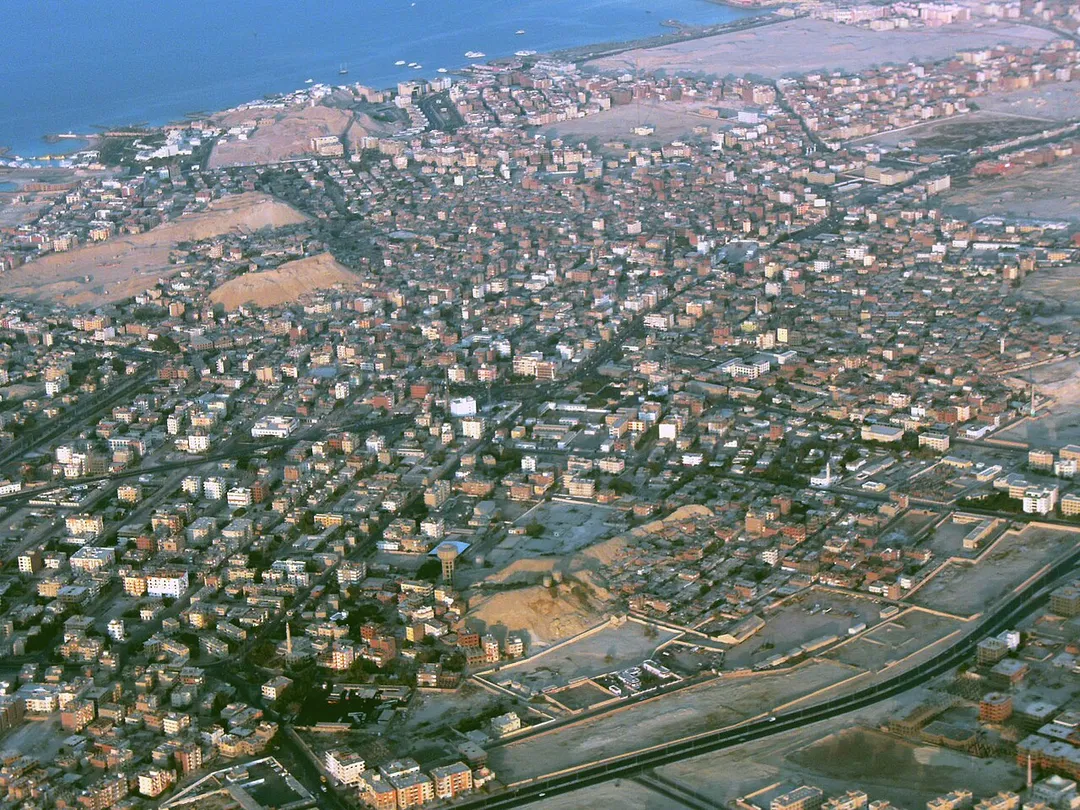 Luftbild von Hurghada - Ägypten