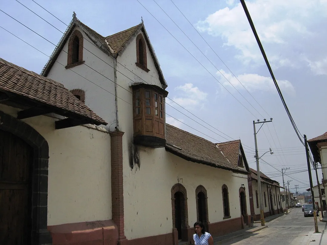 The "Casa Afrancesada" (lit. Frenchified House) in Ayapango, Mexico State, Mexico