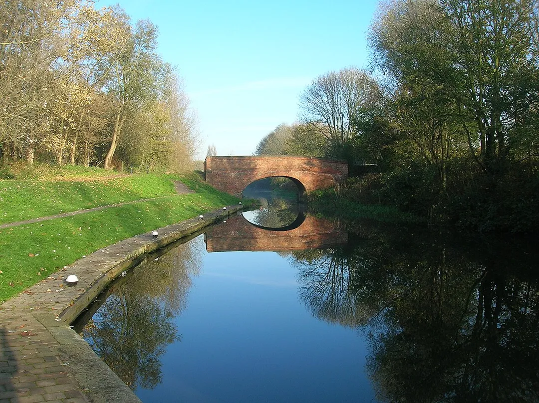 Bridge over Grand Union Canal at Aylestone Meadows, Leicester