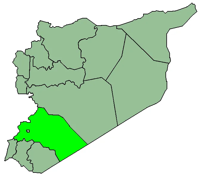 The Syrian governorate of Rif Dimashq.