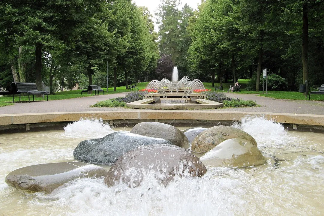 Brunnen im Kurpark Bad Camberg
