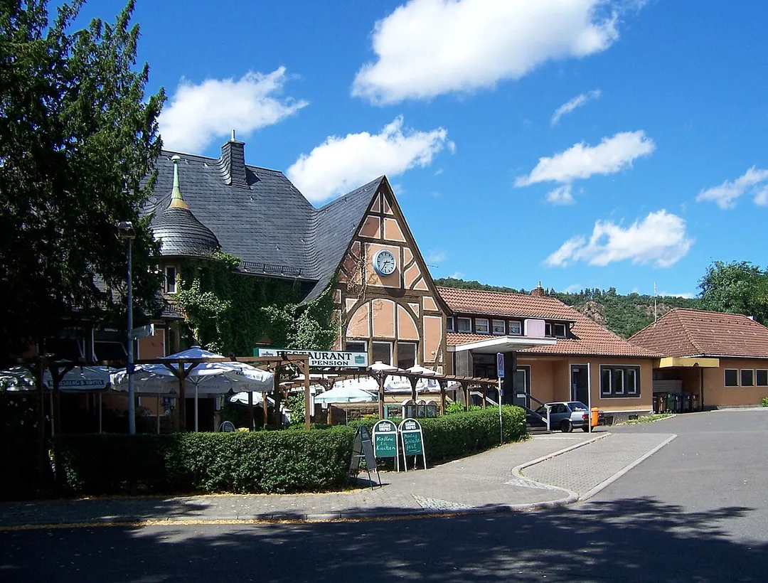 Train station of Bad Münster am Stein-Ebernburg