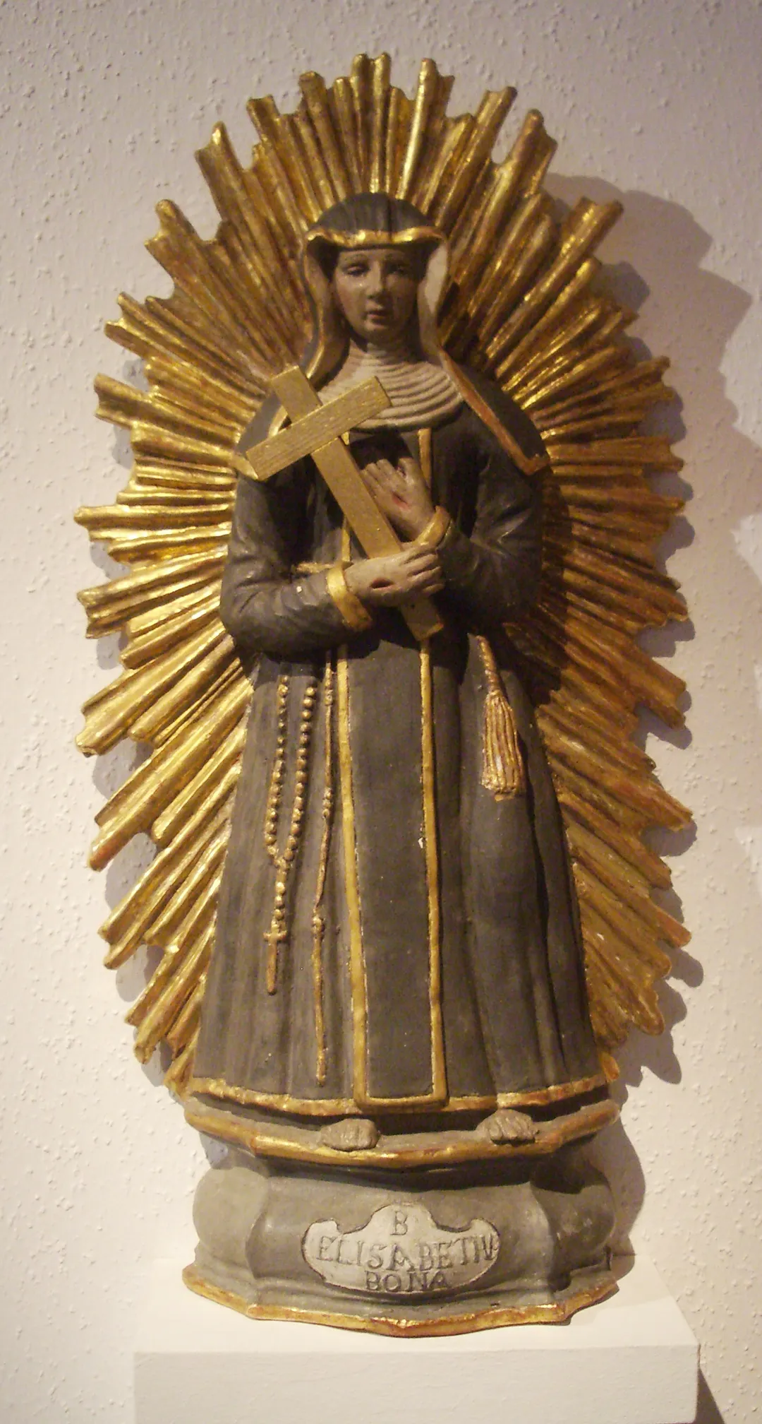 Städtisches Museum im Kornhaus, Bad Waldsee:
Figur der Guten Beth von Reute