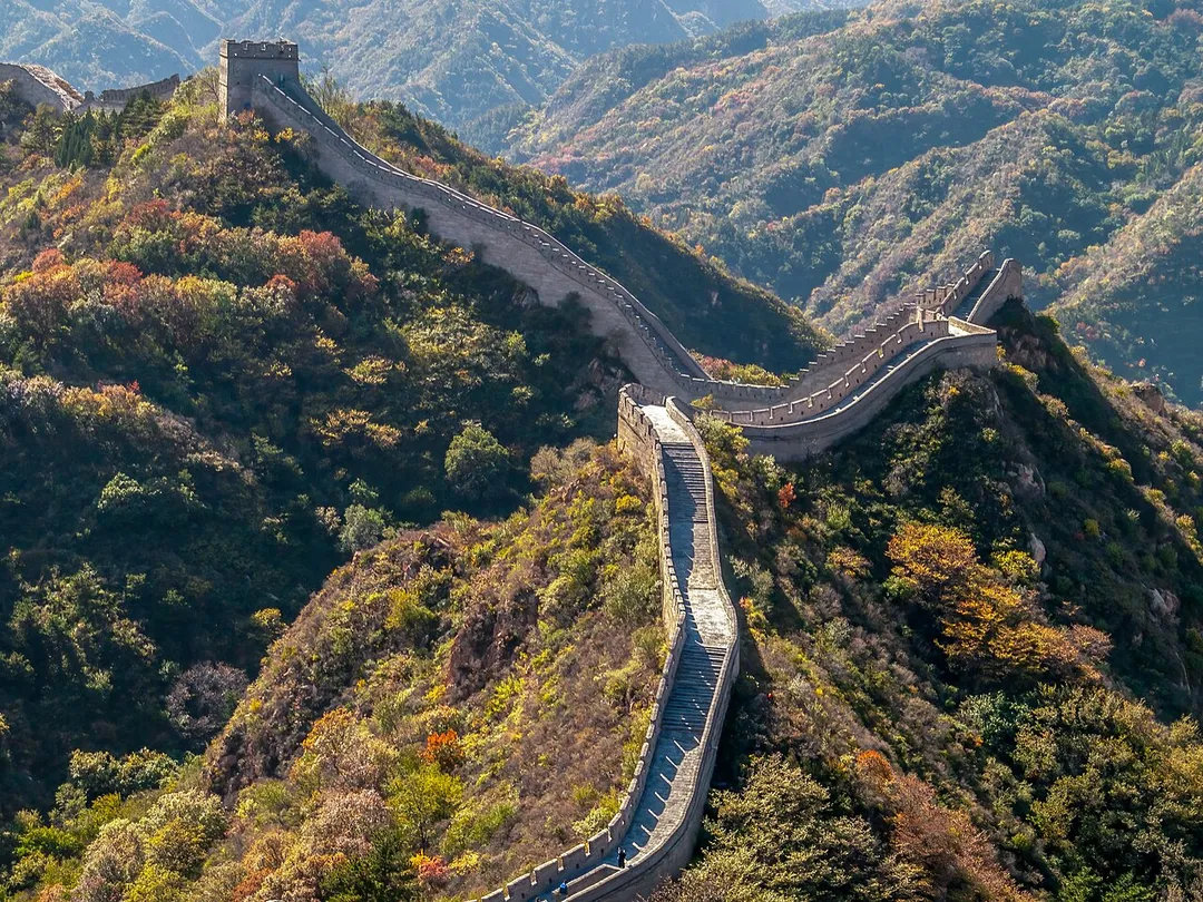 Section of the Great Wall at Badaling