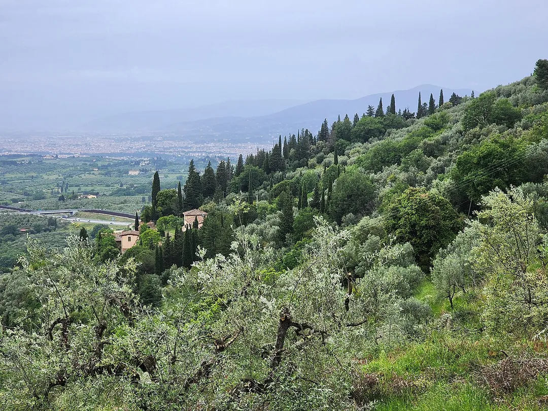 View of Bagno a Ripoli, Florence, Italy