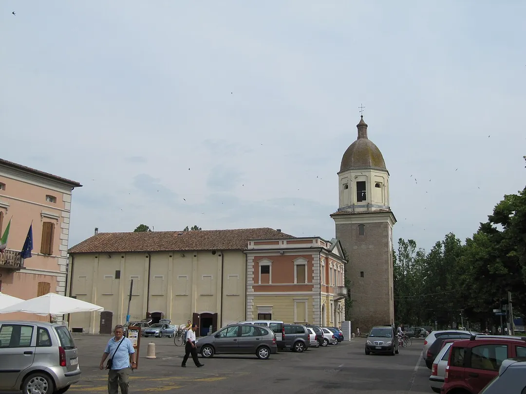 La piazza di Bagnolo