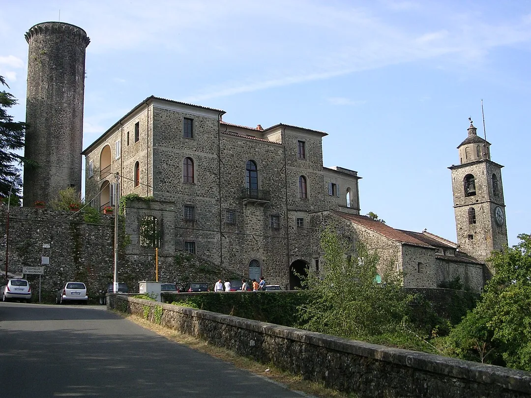 The castle of Bagnone (MS), Italy