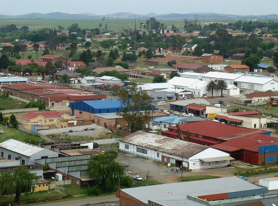 Skyline photo of central Balfour, Mpumalanga, South Africa