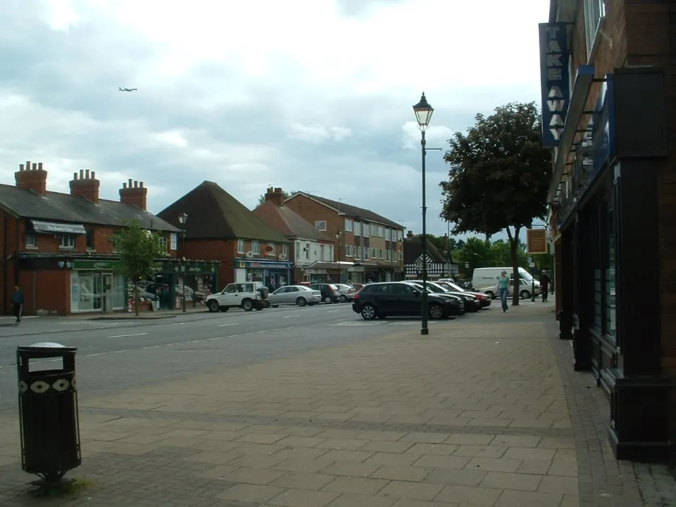 Station Road, Balsall Common, West Midlands (traditionally in Warwickshire). Taken by Necrothesp, 12 June 2005.