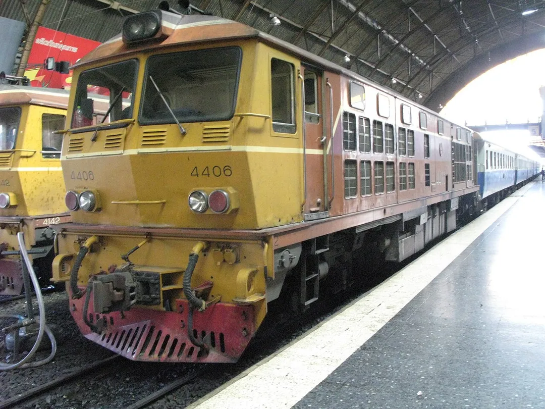 State Railway of Thailand's Alsthom ADD 4406 diesel electric locomotive