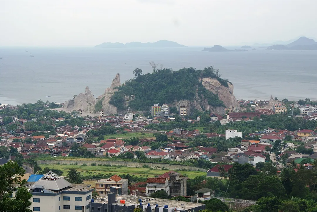 Bandar Lampung, the capital city of Lampung province, Indonesia.