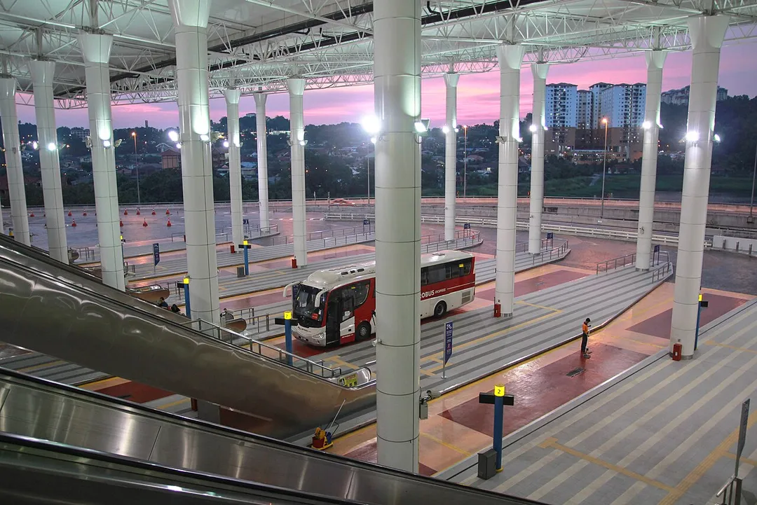Terminal Bersepadu Selatan (TBS) in Bandar Tasik Selatan