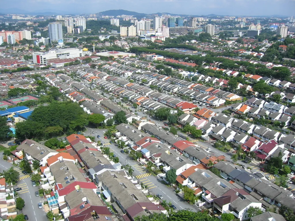 View of Bangsar, Kuala Lumpur.