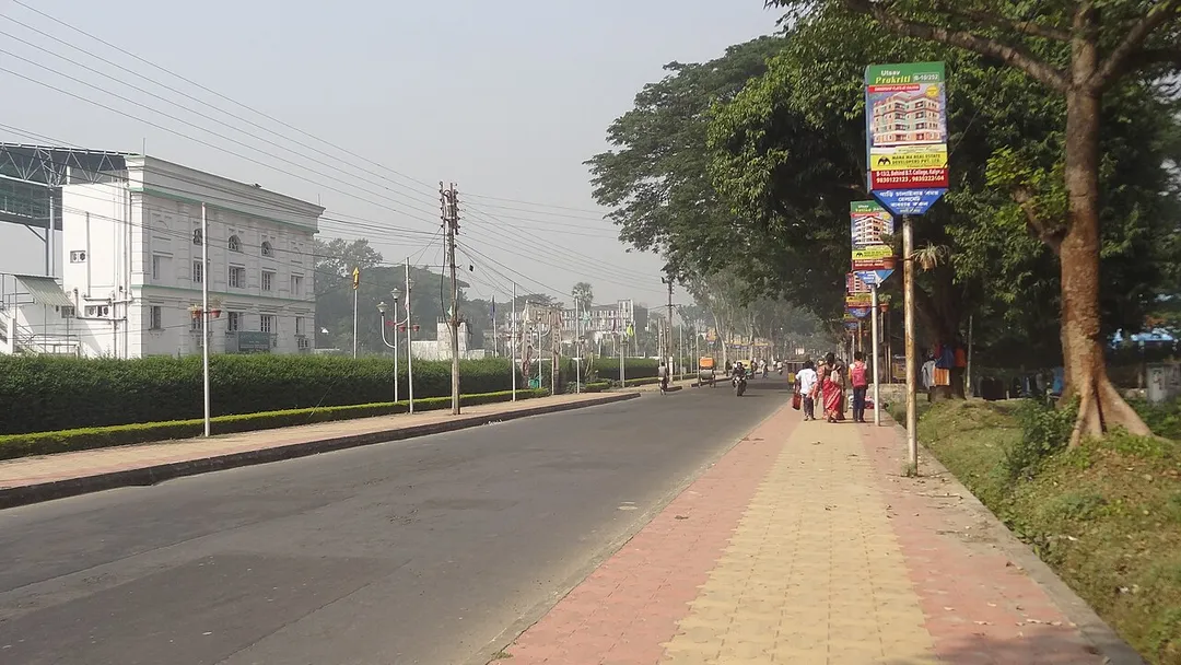 A-B Connector, a road in Kalyani West Bengal