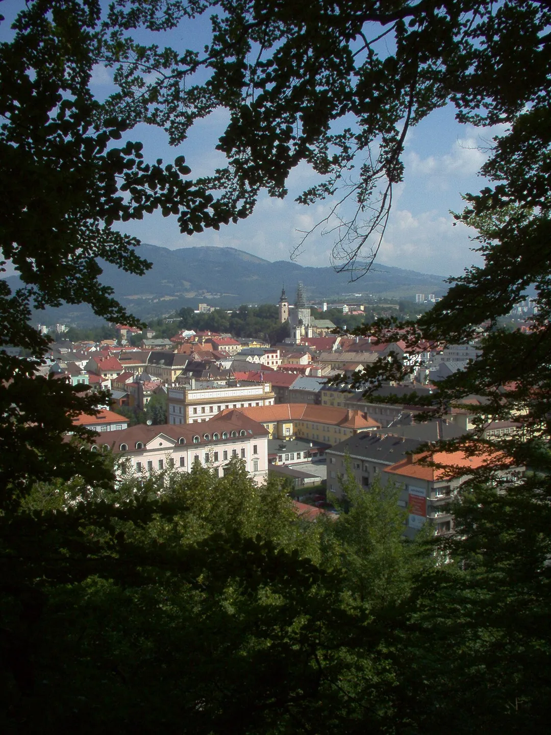 Banska Bystrica from Urpín, Slovakia