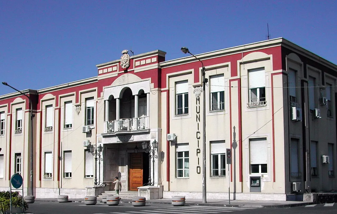 Palazzo Longano sede del Municipio di Barcellona Pozzo di Gotto.