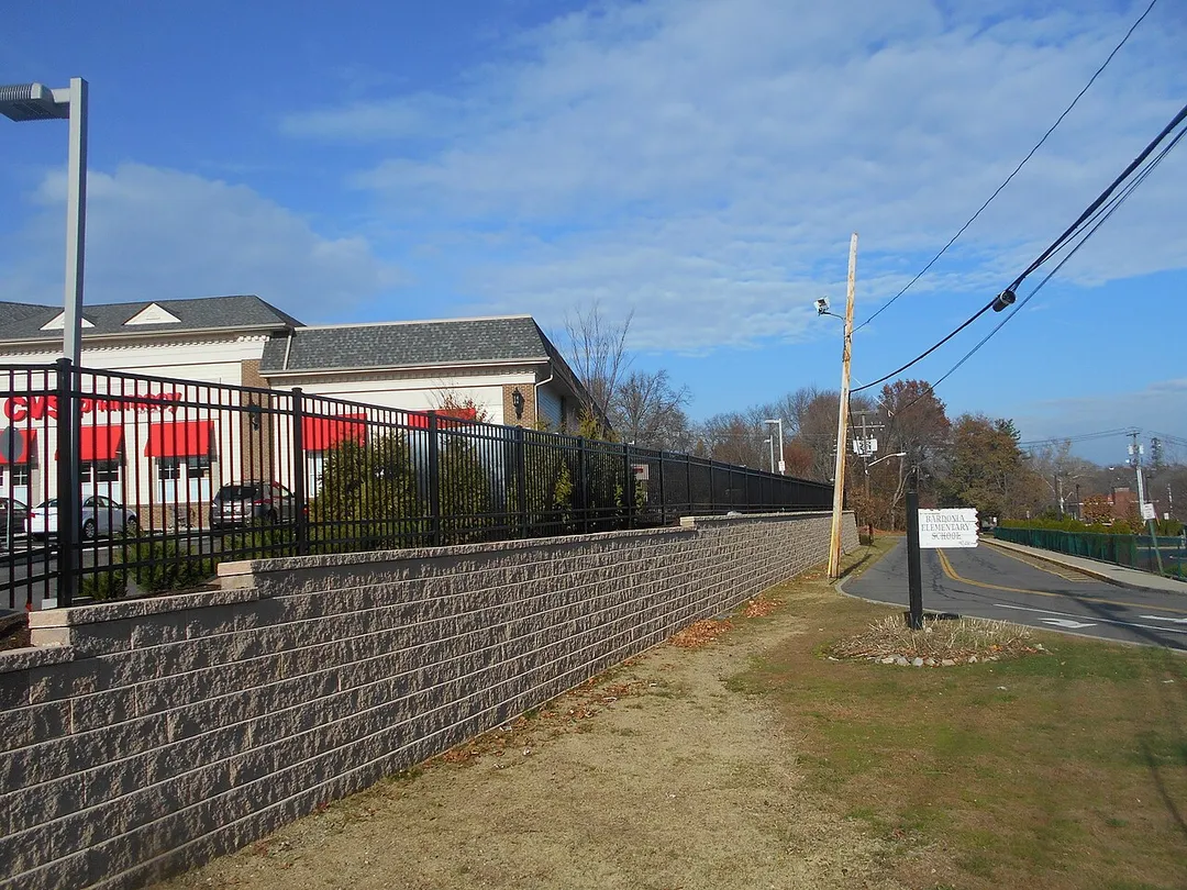Bardonia station on the Erie Railroad New City Branch in Bardonia, New York in November 2014, post demolition.