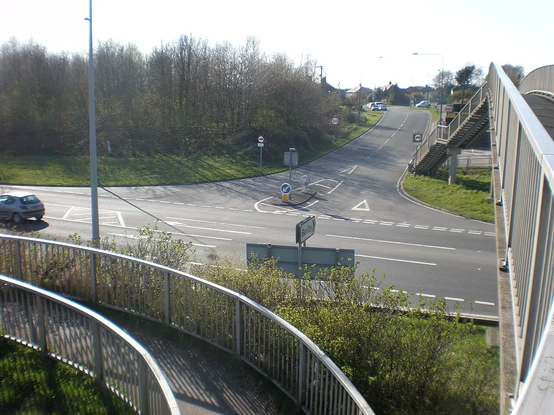 A19 Junction between Barlby and Osgodby