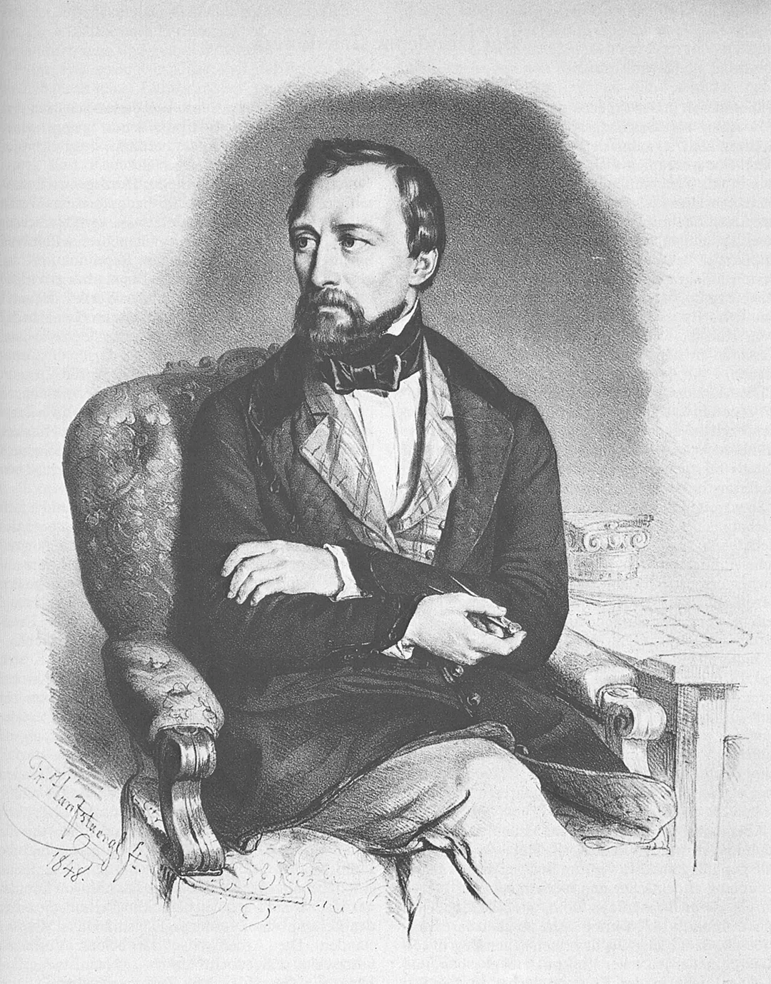 Gottfried Semper(1803-1879), Lithography