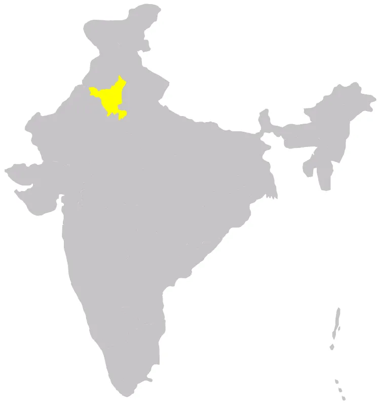 Indian state of w:Haryana