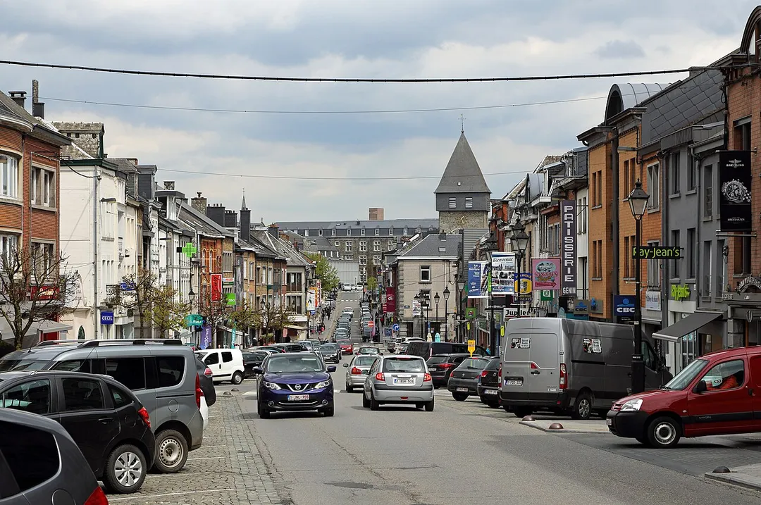 Bastogne (Belgium): the Rue du Sablon