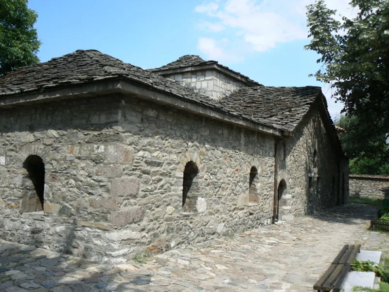 "St Nedelya" - the old church of Batak, Bulgaria.