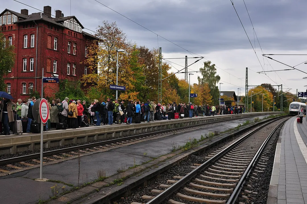 Zugausfall IC 2359 in Baunatal-Guntershausen
