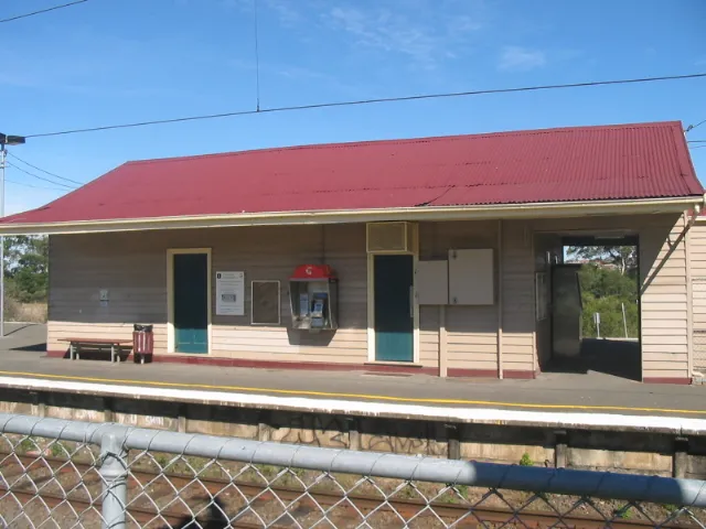Station building at Beaconsfield. Picture taken by myself.