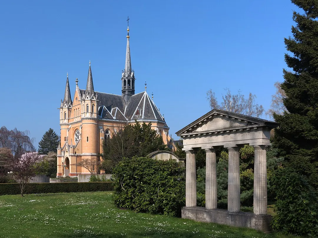 Braunschweig, Germany: on the main cemetery