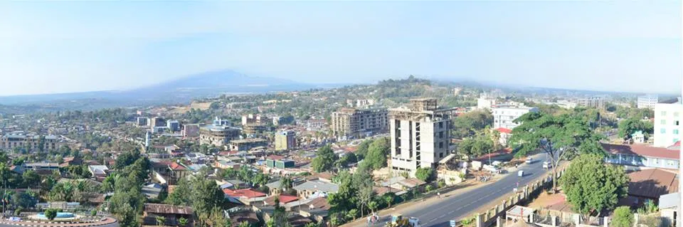 Sodo city center view, Wolaita