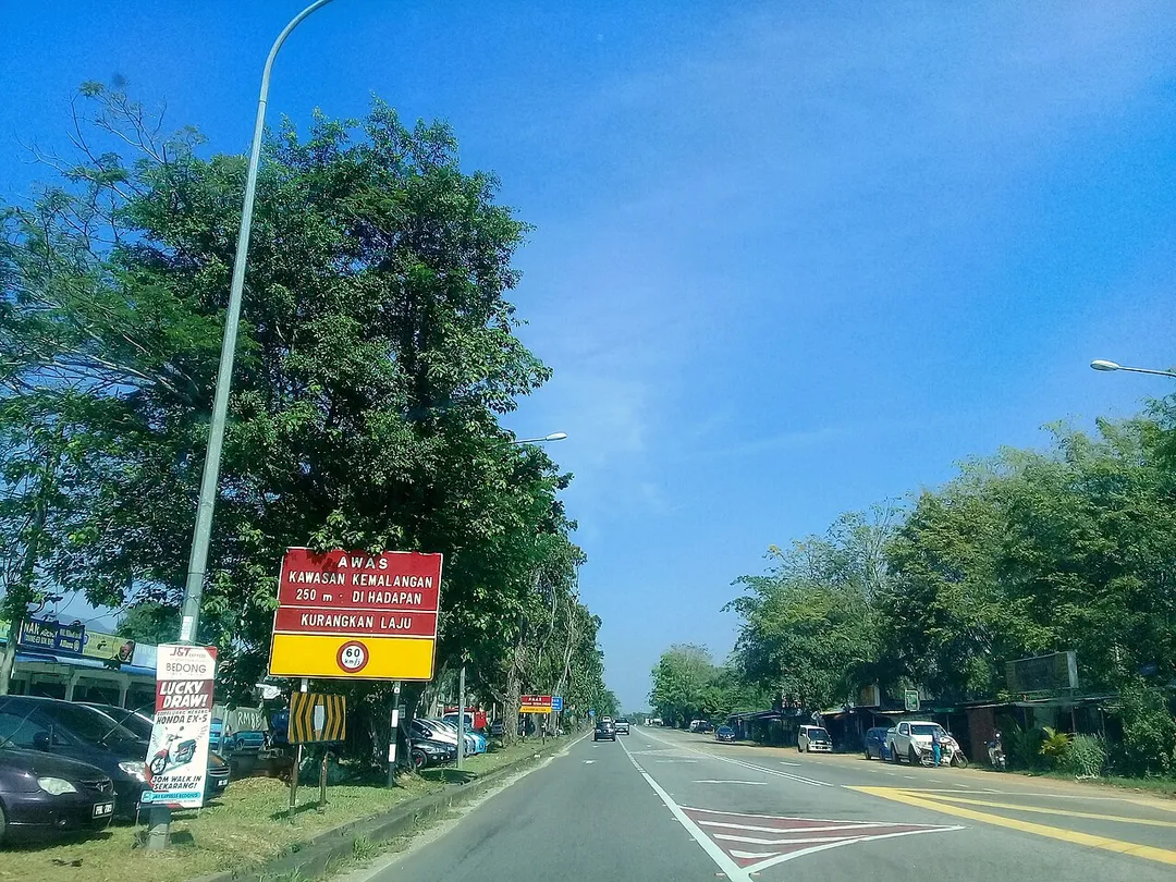 Bedong dari Laluan FT1, Kedah