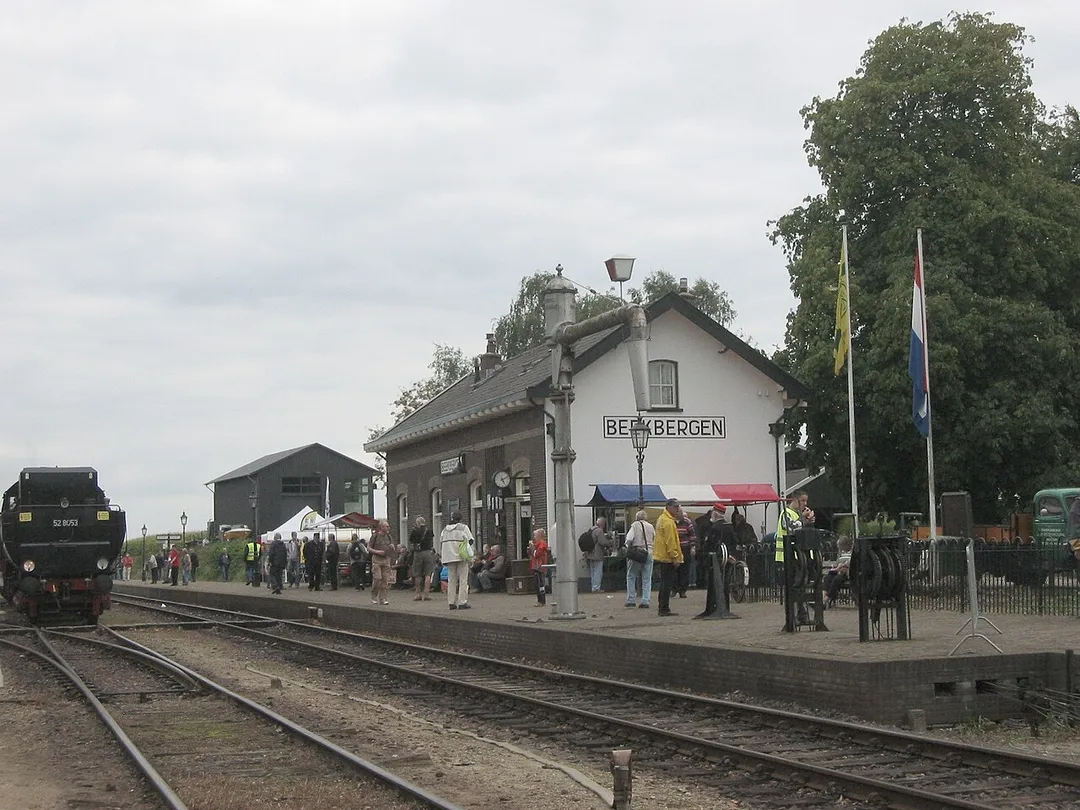 Station Beekbergen of the en:Veluwsche Stoomtrein Maatschappijj