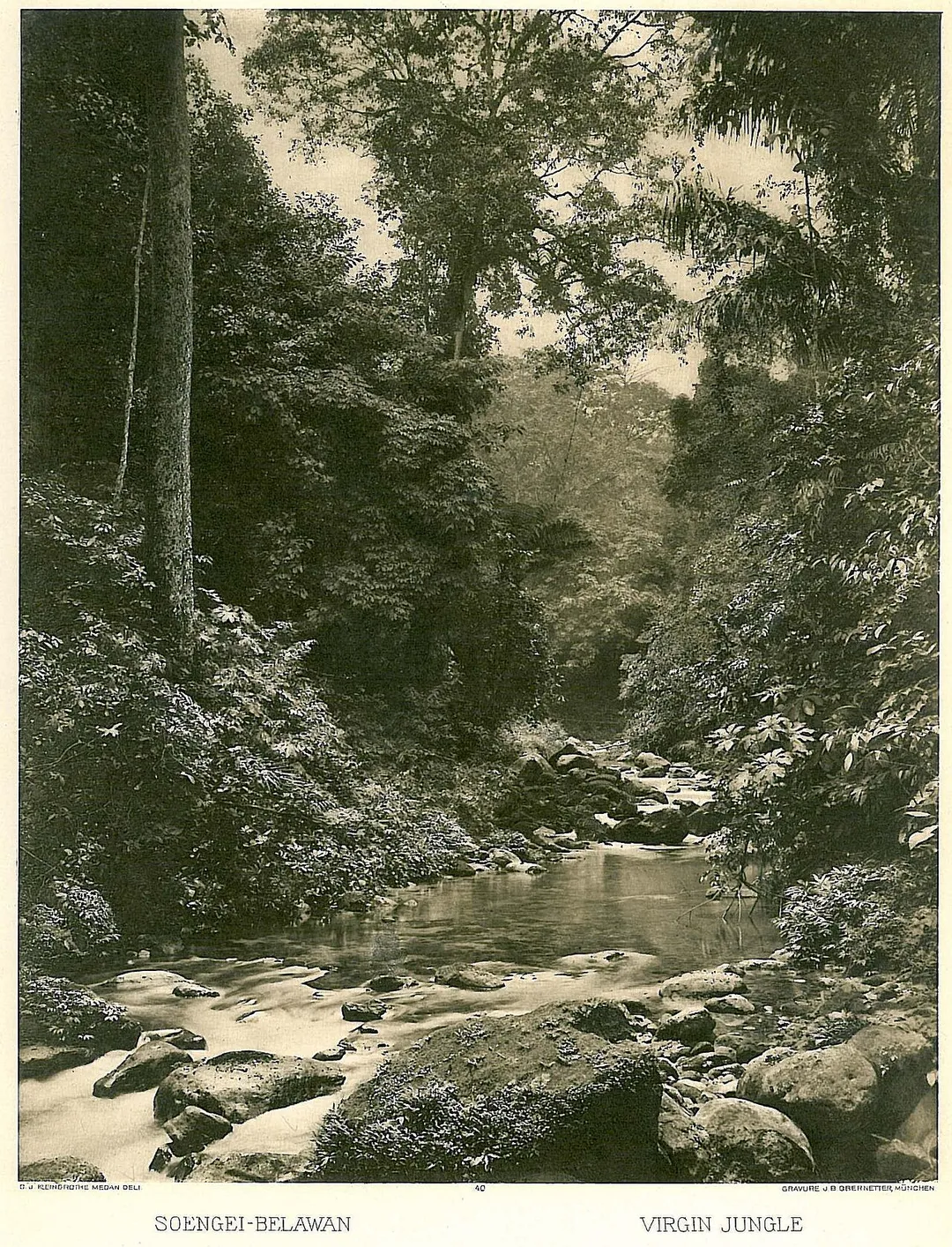 Historical postcard of Indonesia