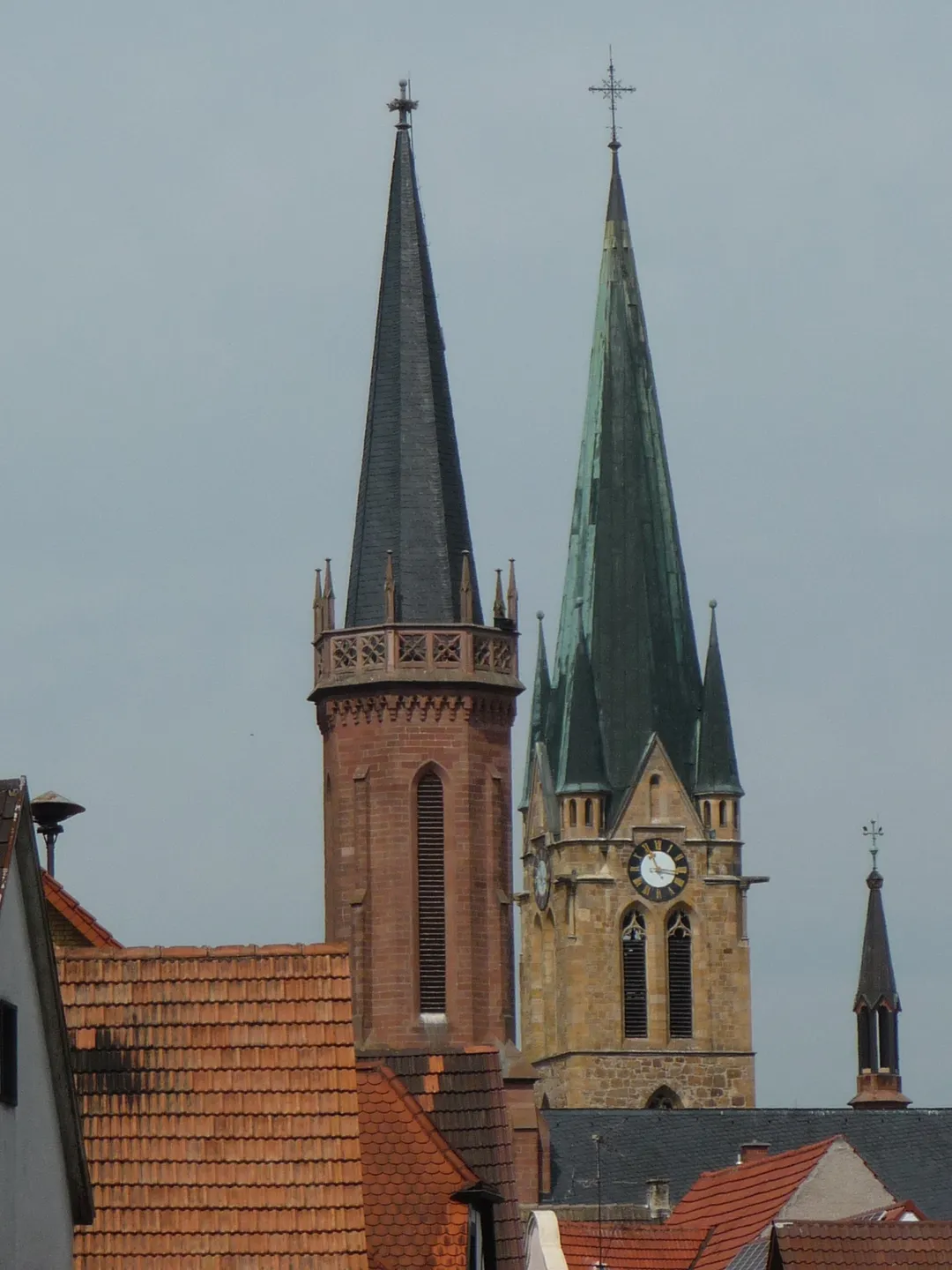 Kirche in Bellheim, Landkreis Germersheim in Rheinland-Pfalz