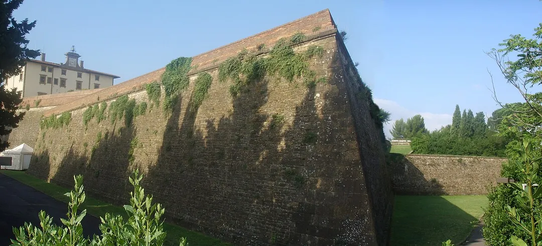 Bastion of Belvedere fortress in Florence, Italy