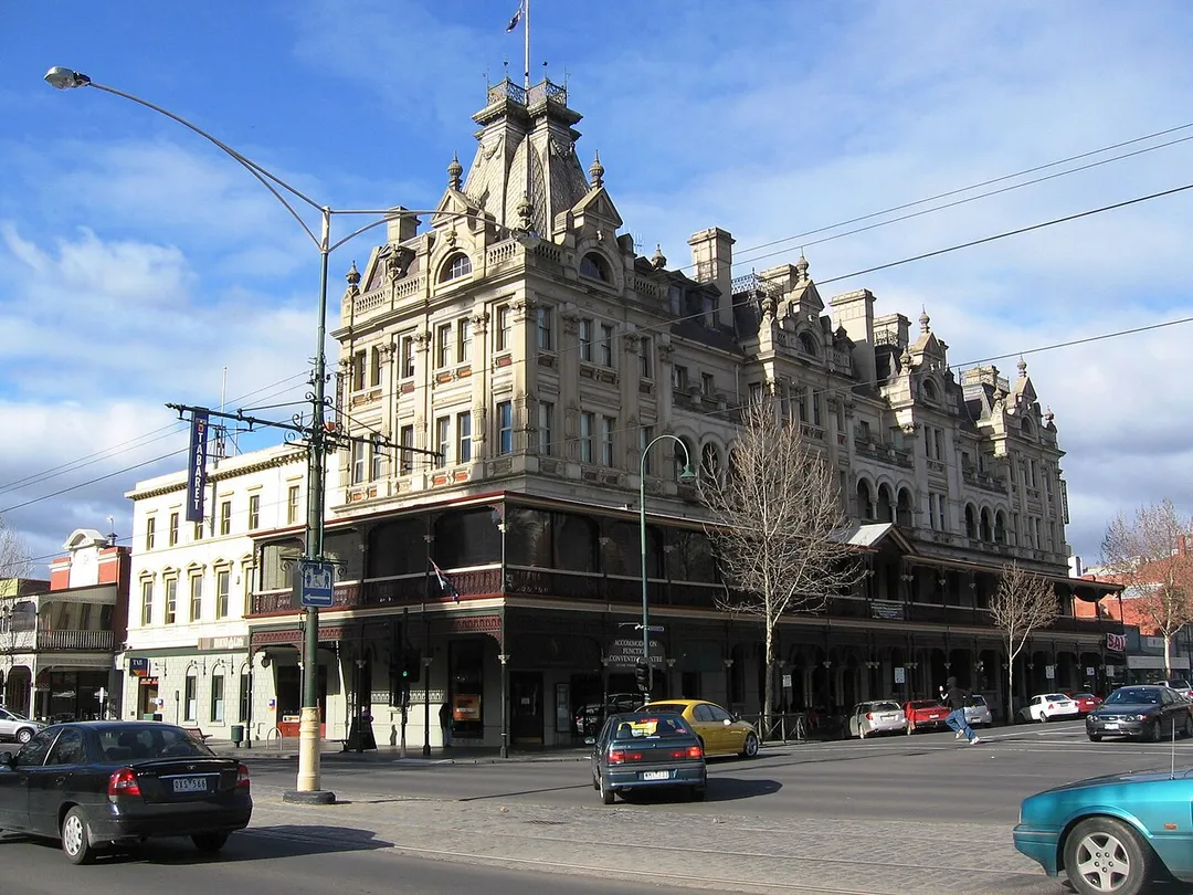 Shamrock Hotel at en:Bendigo, Victoria