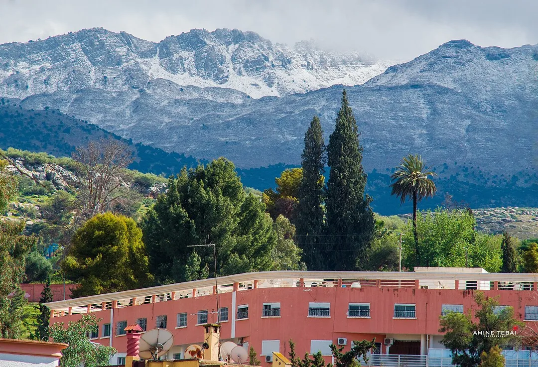 Jbel Ghenim et la Ville de Beni Mellal
