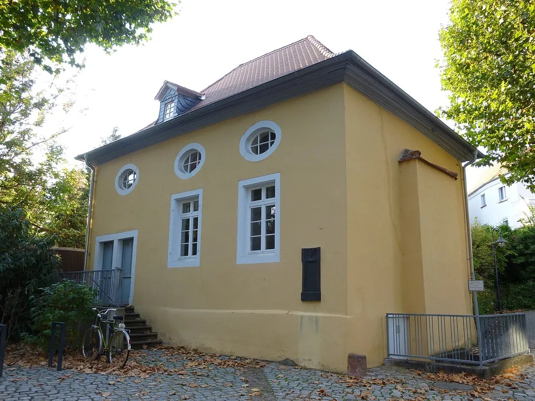 eksa sinagogo Bachgasse 28 en Bensheim-Auerbach