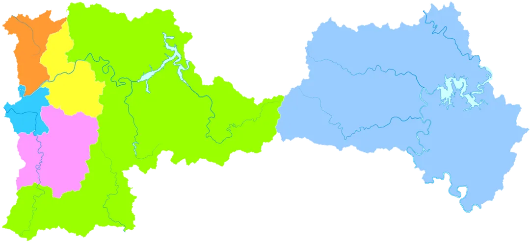 administrative divisions of Benxi City, Liaoning, China