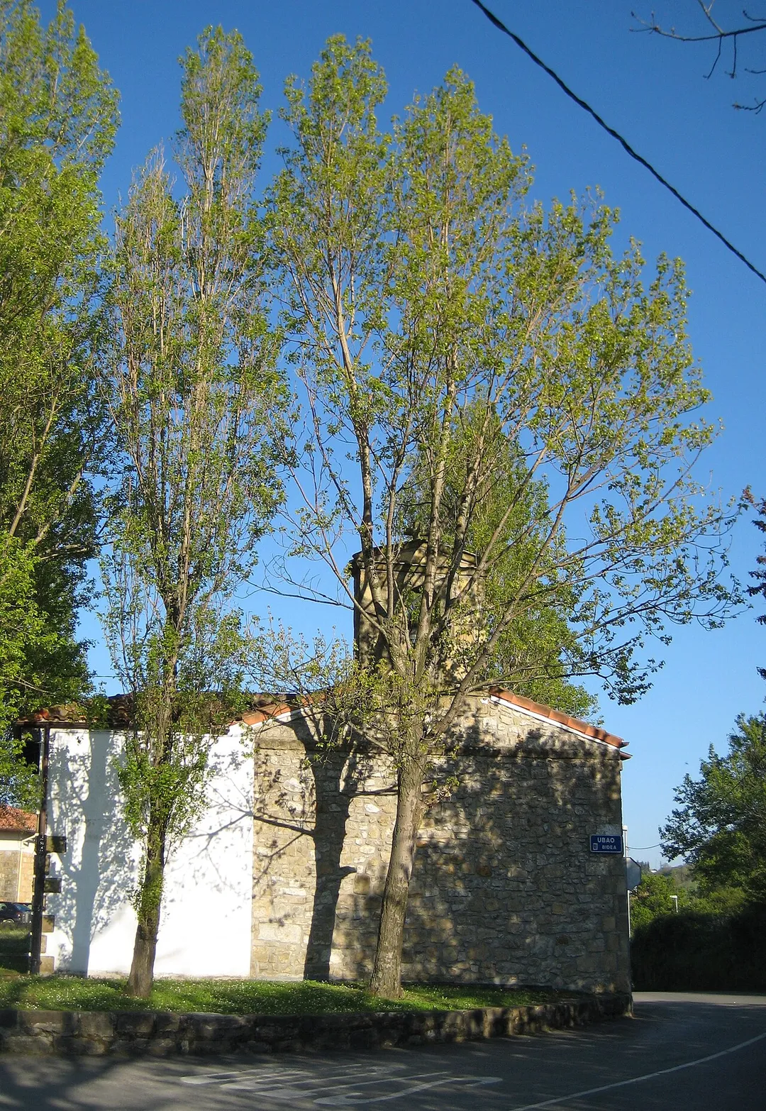 Saint Anne's hermit in Berango, Biscay.