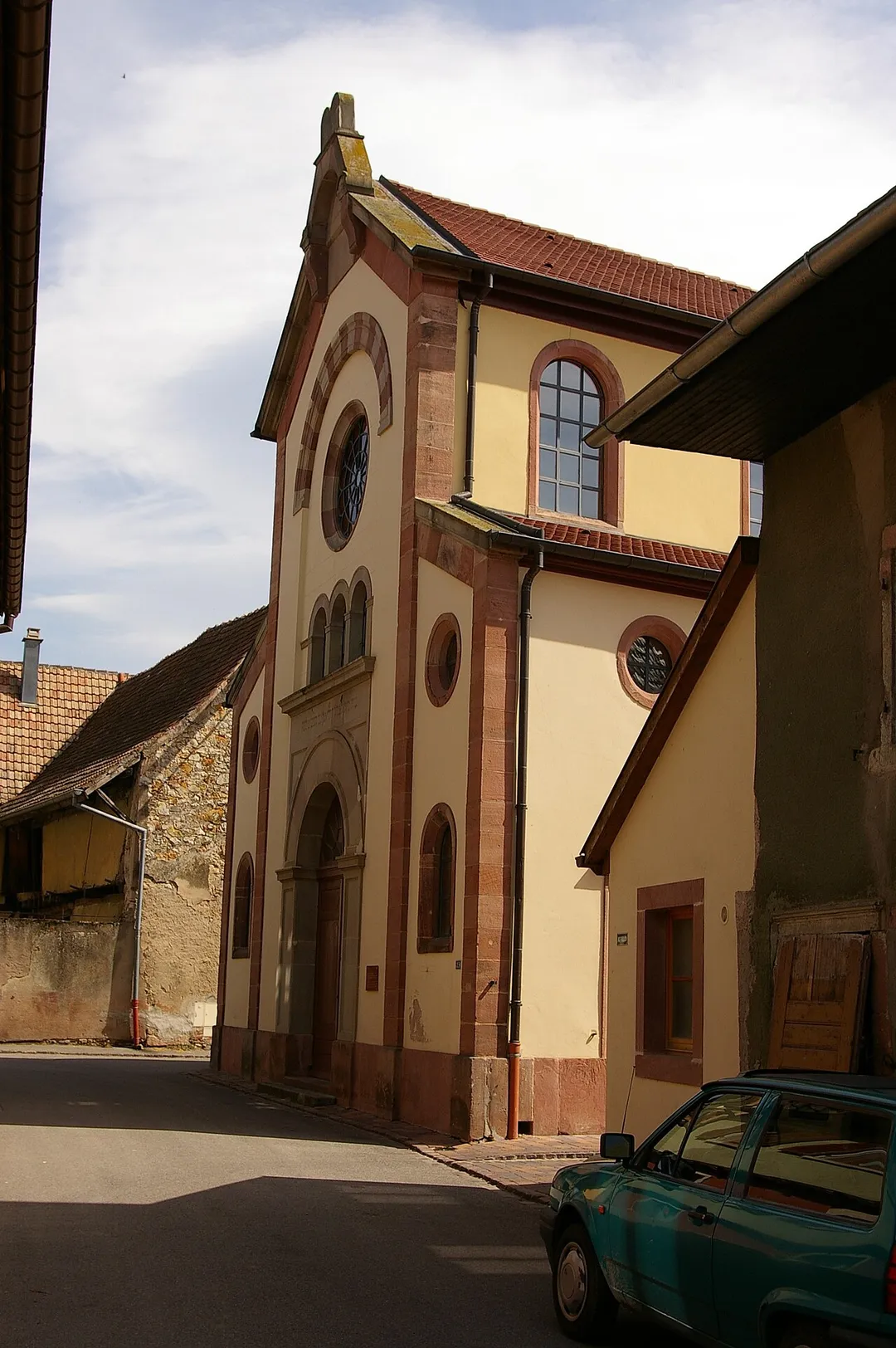 Synagogue de Bergheim, aujourd'hui salle polyvalente