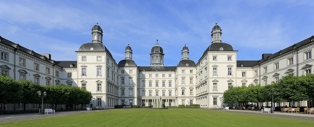 Neues Schloss Bensberg, Bergisch Gladbach, NRW, Germany, built from 1703–1711, now a palace hotel.