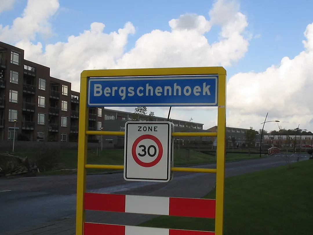 Bergschenhoek bord, 7 november 2005